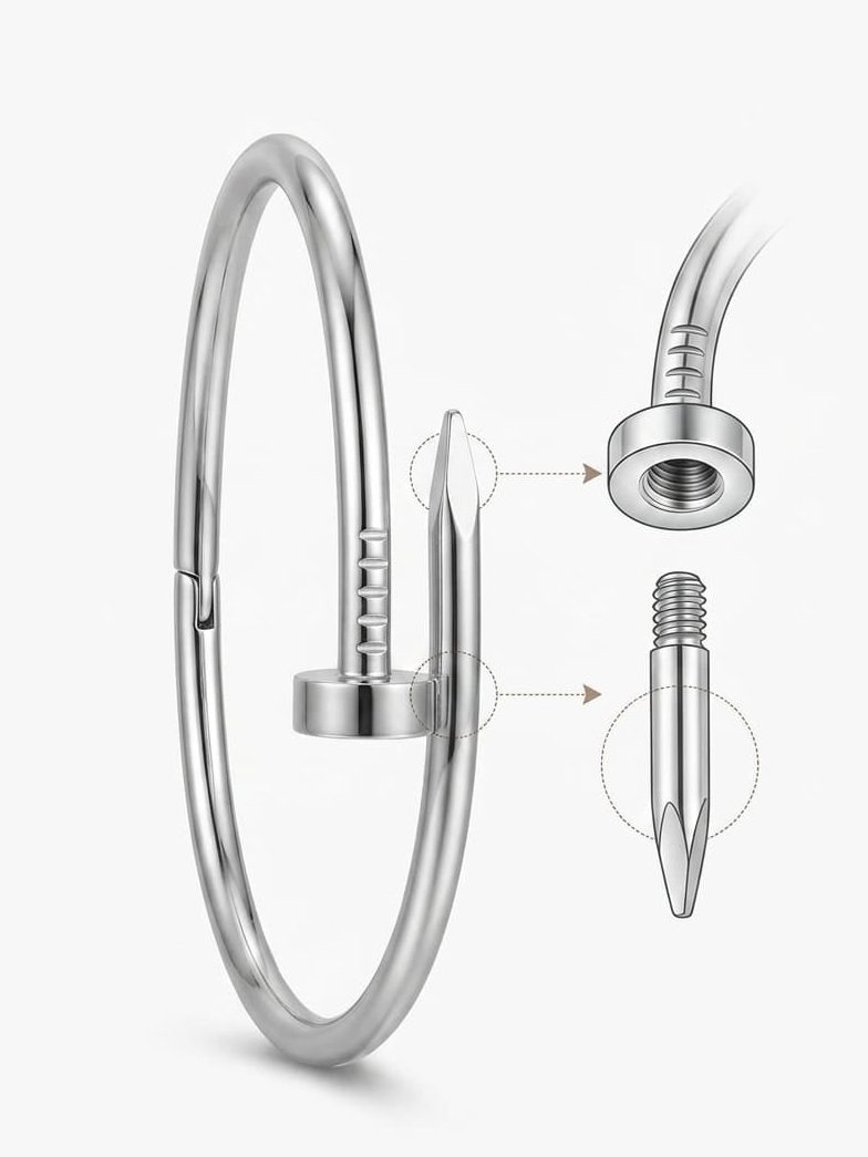 Minimalist Nail Bracelet